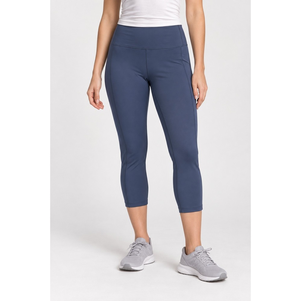 Danskin Women's Lightweight Tight, Blue Color Infinity Size XXL